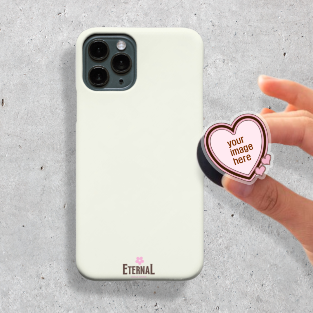 Custom Phone Grip - Heart