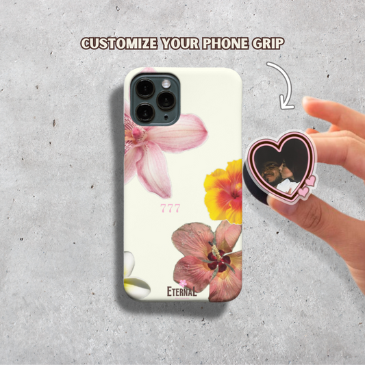Custom Phone Grip - Heart