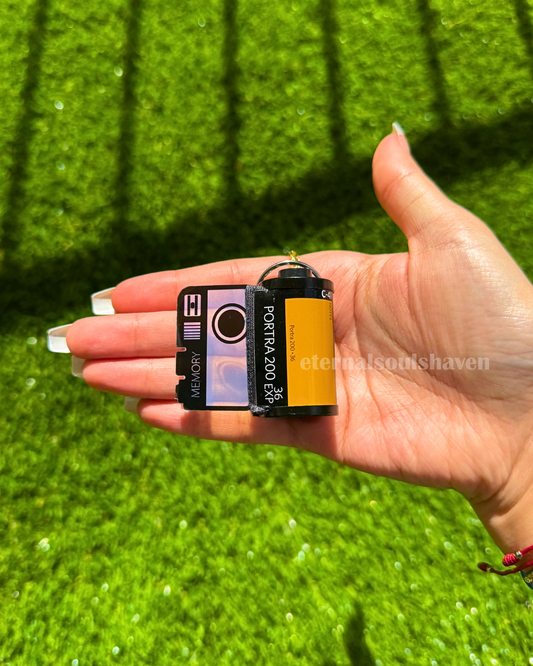 Custom Photo Film Roll Keychain
