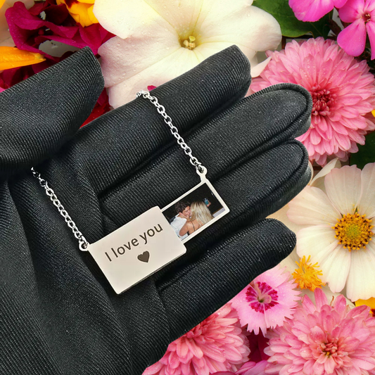Custom Image Slide Necklace