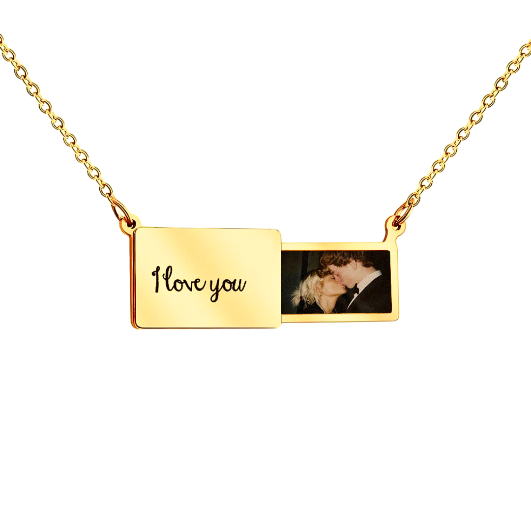 Custom Image Slide Necklace