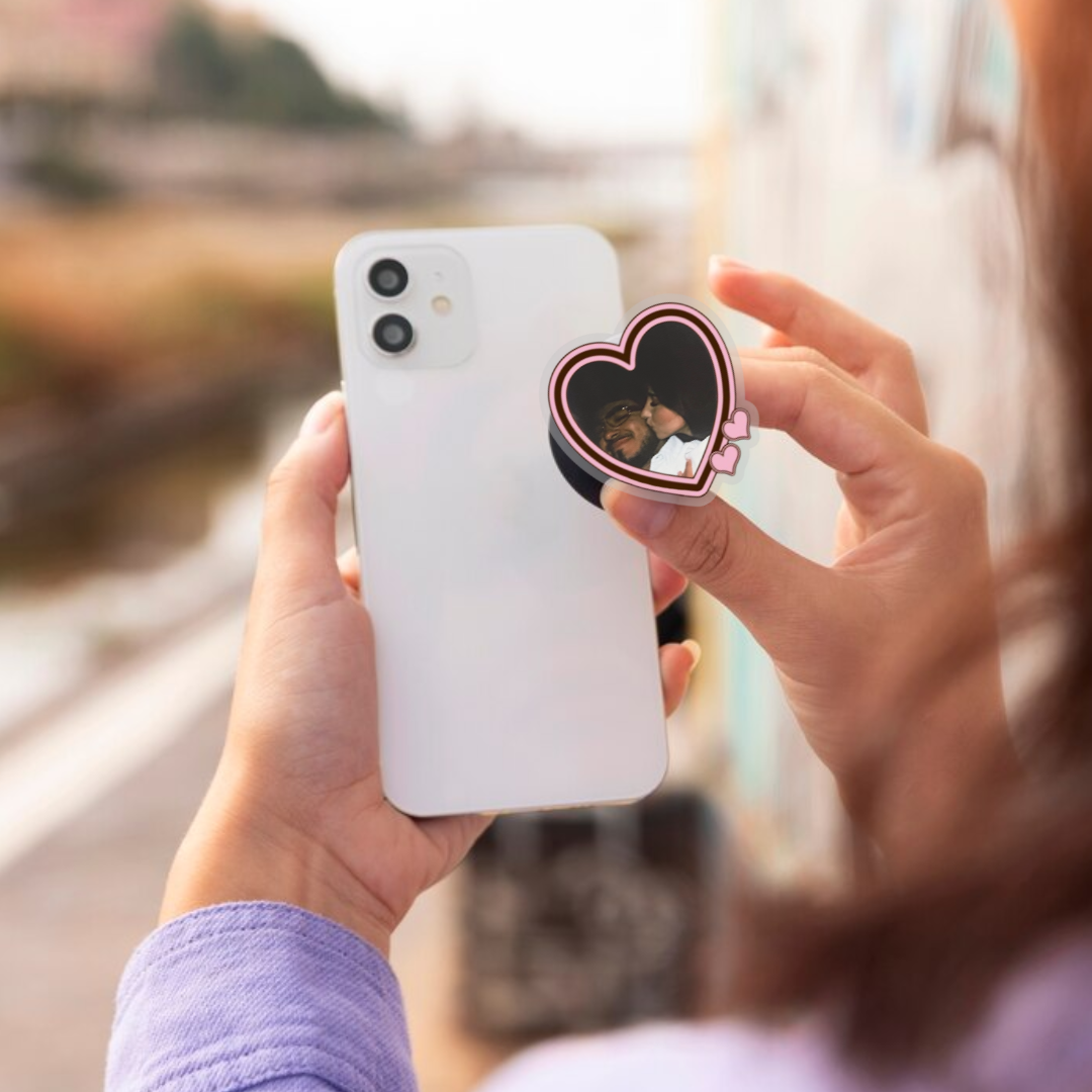 Custom Phone Grip - Heart - EternalSoulsHaven