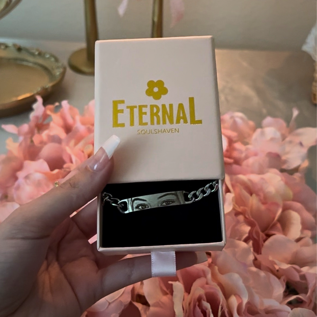 Custom Eyes Engravable Bracelet