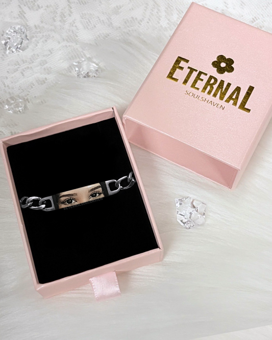 Custom Eyes Bracelet Full Color Print | Personalized Photo Bracelet