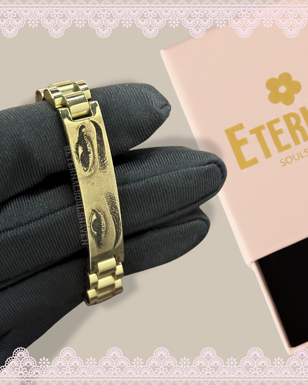 Custom Eyes Engravable Bracelet