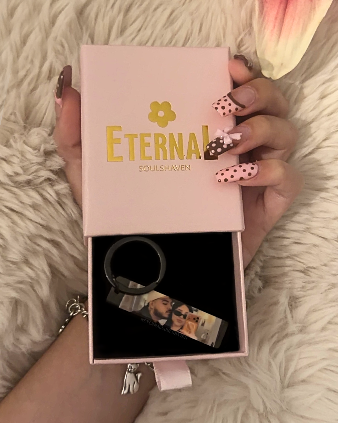Custom Photo Keychain (In Color)