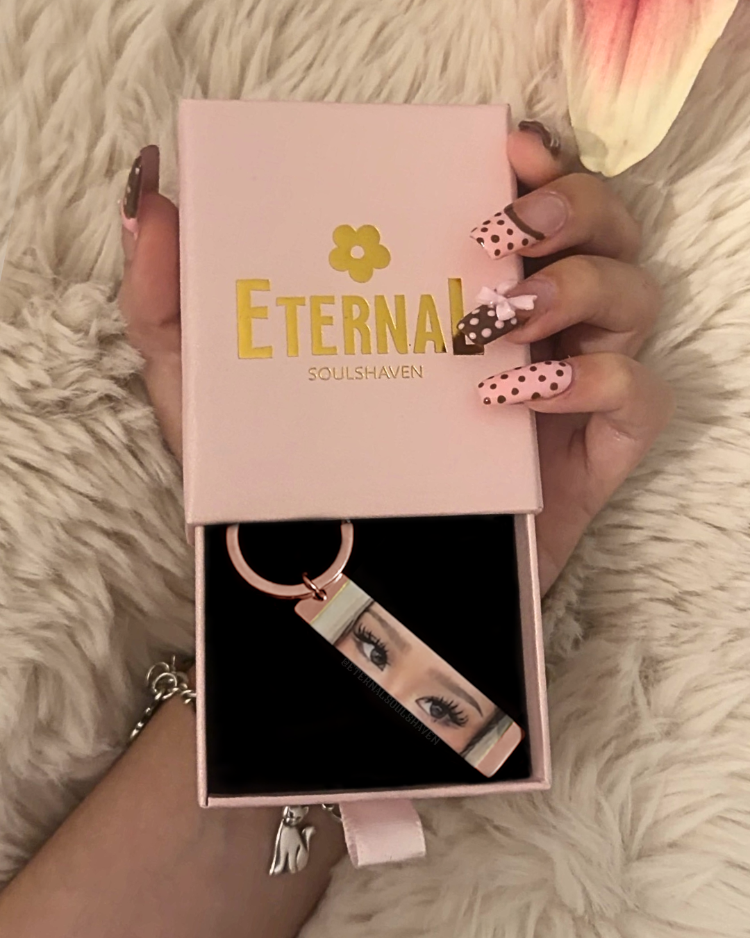 Custom Photo Keychain (In Color)
