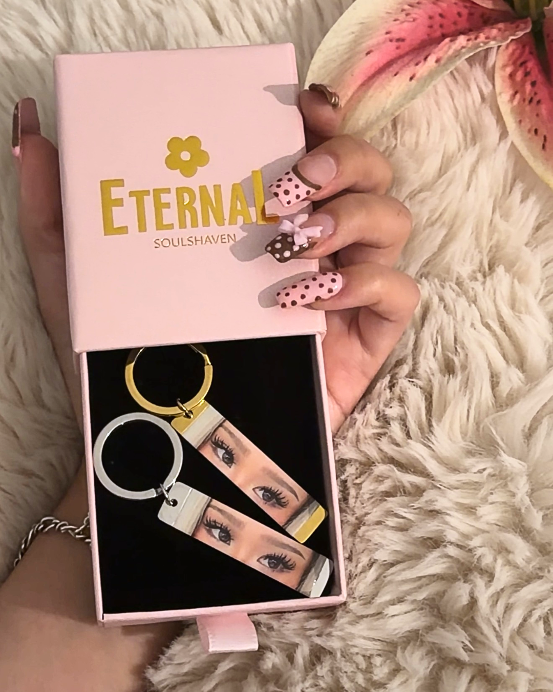 Custom Photo Keychain (In Color)