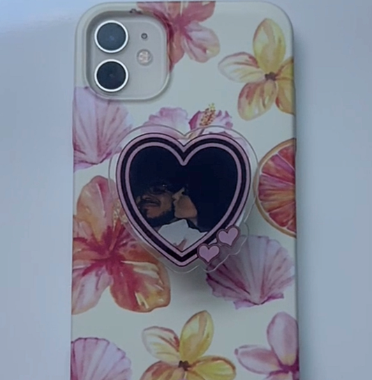 Custom Phone Grip - Heart