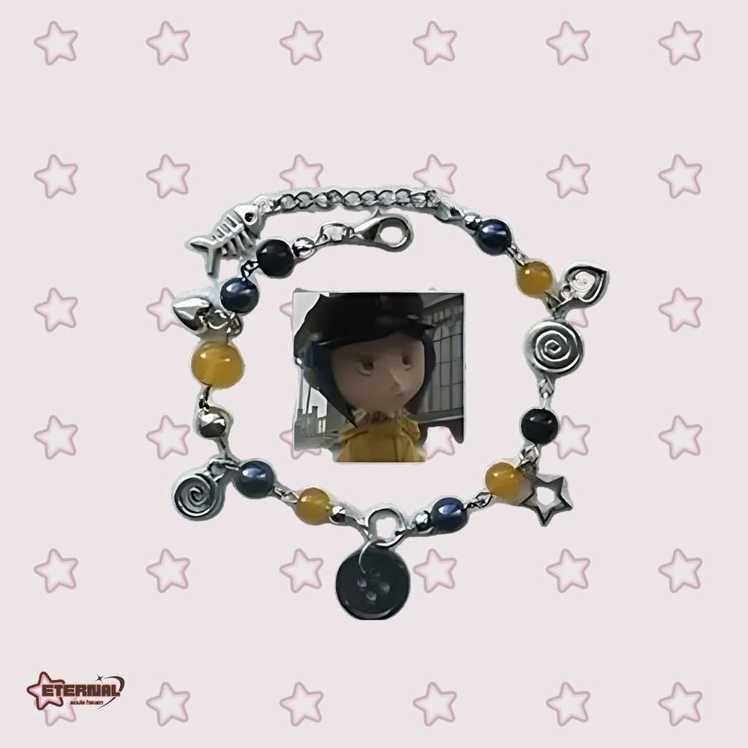 Coraline Matching Bracelets - EternalSoulsHaven