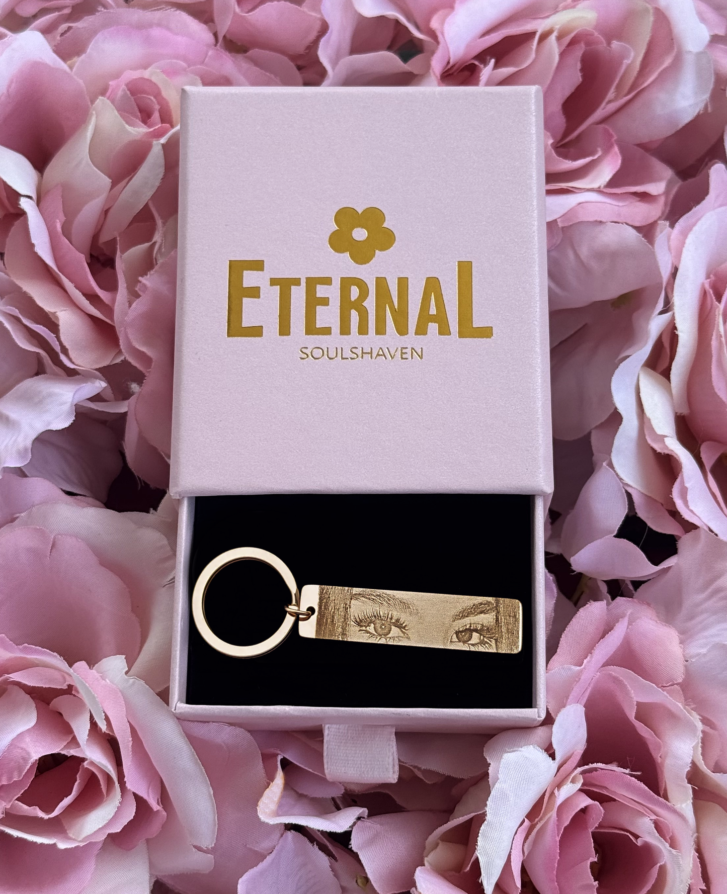 Custom Eyes Keychain