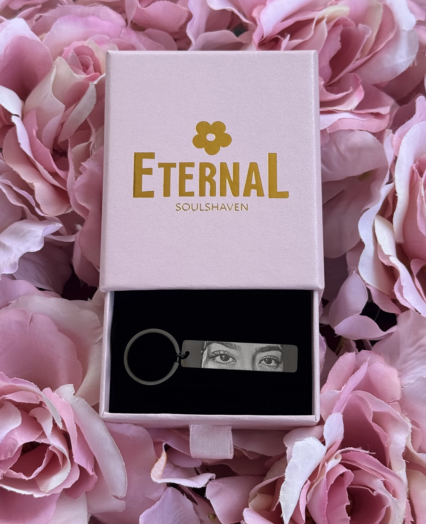 Custom Eyes Keychain