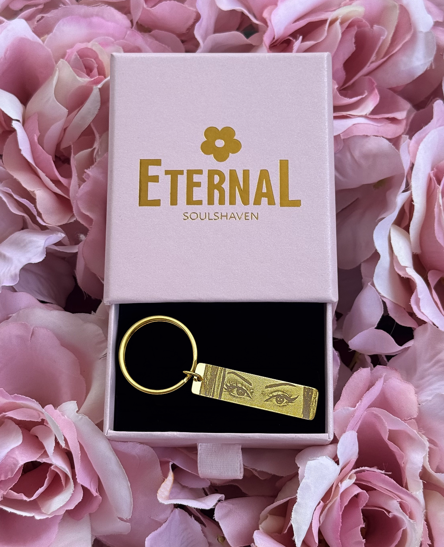 Custom Eyes Keychain