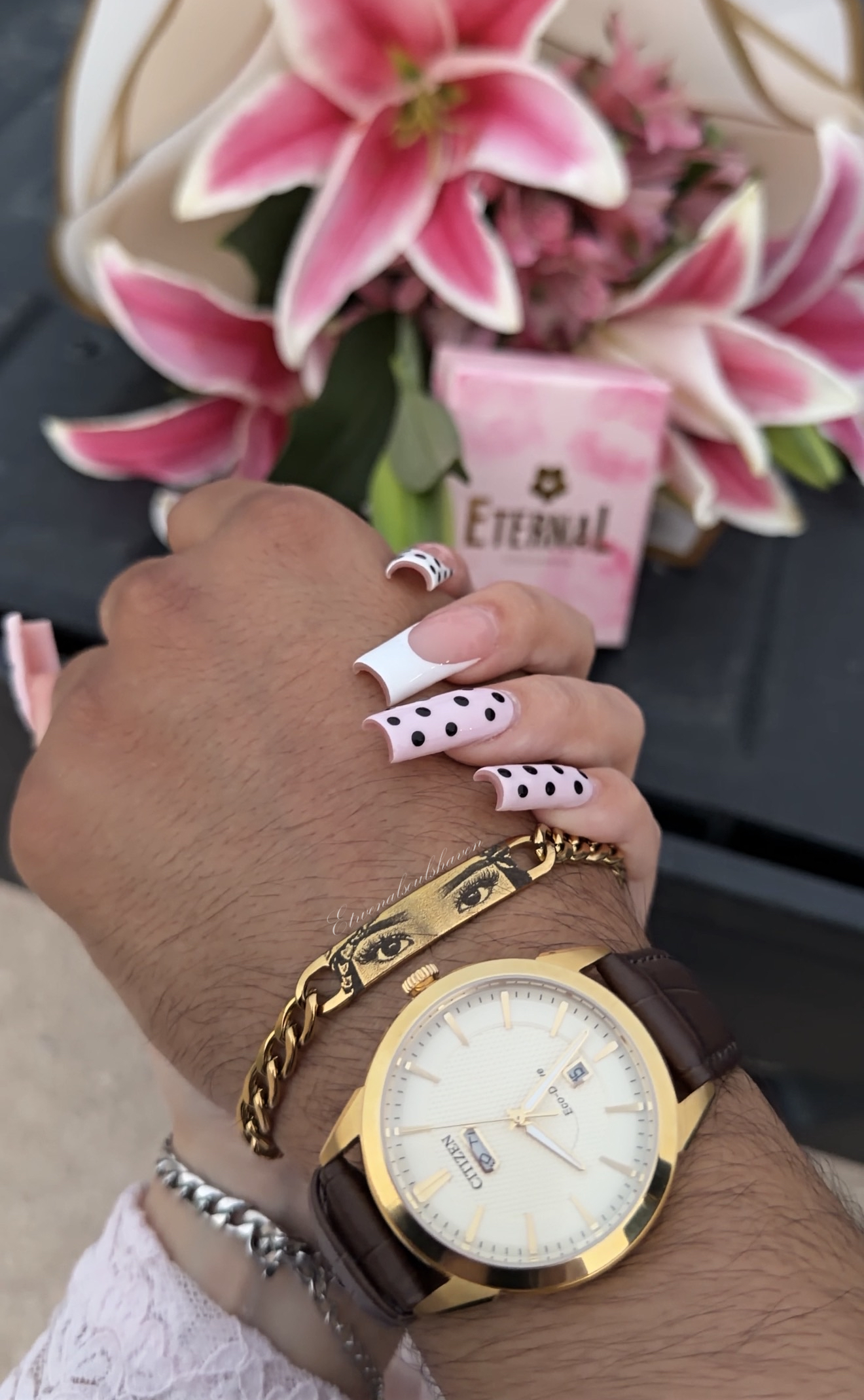 Custom Eyes Engravable Bracelet